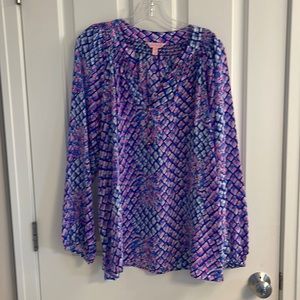 Lily Pulitzer Elsa Silk Top